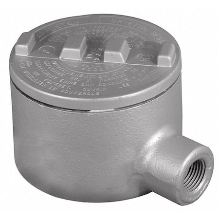 Appleton Electric GRE150 Conduit Outlet Body, Iron, E