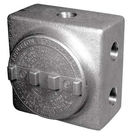 Appleton Electric GRSSA50 Conduit Outlet Body, Aluminum, Trd Sz 1/2 in