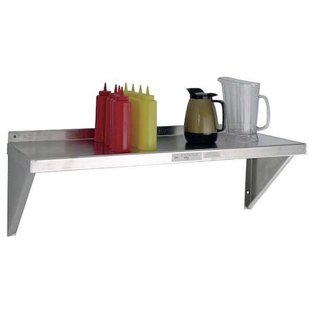 NEW AGE Industrial NS675A Aluminum Wall Shelf, 12