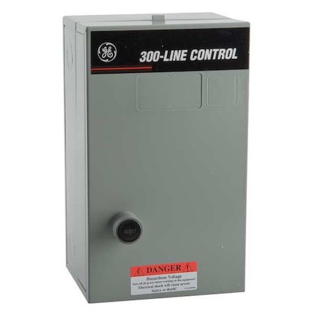 Ge CR306C10300XAAAAG NEMA Magnetic Motor Starter, Non-Reversing, 1NO, 240V AC, 3 P