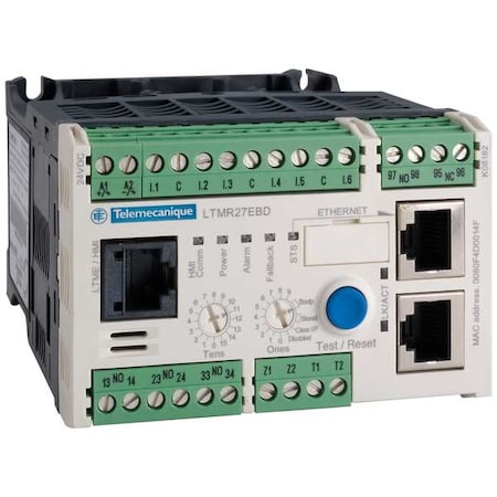 Schneider Electric LTMR08EFM Motor Controller, 1NC/4NO, 0.40 A Min current, 8 A Max current, 690V AC