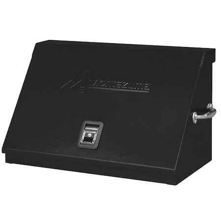 Montezuma ME300B Triangular Top Chest, 0 Drawer, Black, 16 ga. Steel, 30-3/4