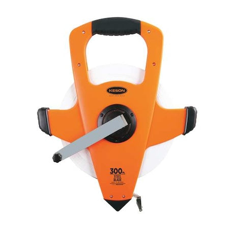Keson NRS18300 300 ft Tape Measure, 3/8 in Blade