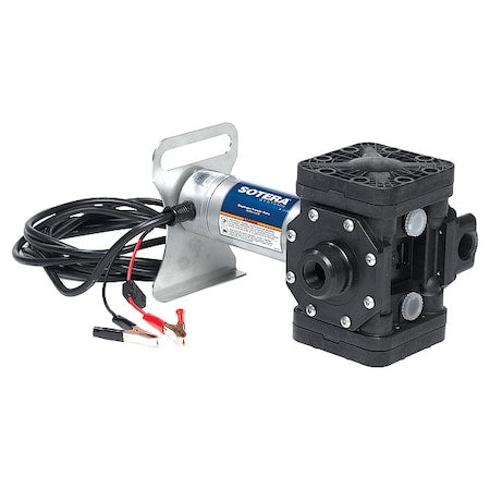 Sotera SS415BX731 Electric Drum Pump, Polypropylene, 12V DC