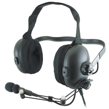 Otto V4-NR2KA1 Headset, Behind the Head, On Ear, Black