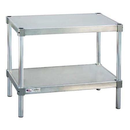 NEW AGE Industrial 22036ES24P Fixed Work Table, Aluminum, 20
