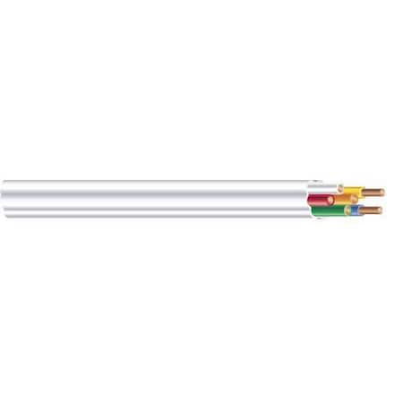 Southwire 553060401 ThermostatWire, 18AWG, White, 250 ft, 150V