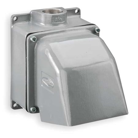 Hubbell Wiring Device-Kellems FW60/100 Pin & Sleeve Receptacle, 60/100 A, - Phase, NEMA 4X