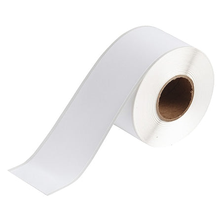 Brady J20C-2250-2585 Continuous Label Stock, White, Matte