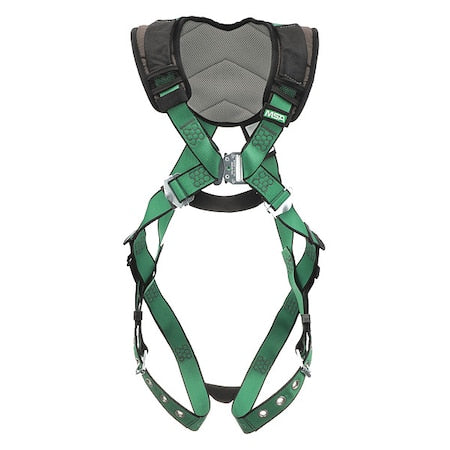 MSA Safety 10206137 V-FORM+(TM) Safety Harness Fall Protection Harness, M/L, 310 lb, Not Applicable Chest/