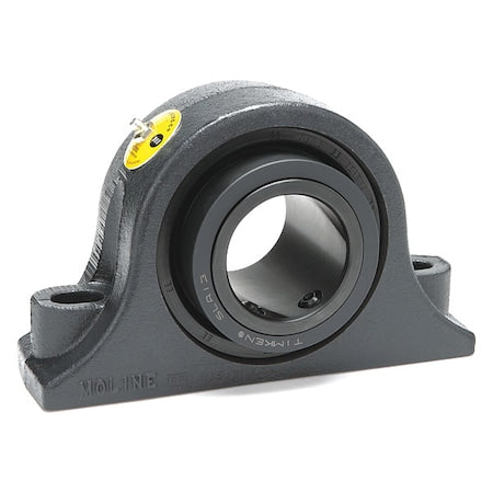 Moline Bearing 19221303 Pillow Block Brg, 3 3/16 in Bore, Cast Iron