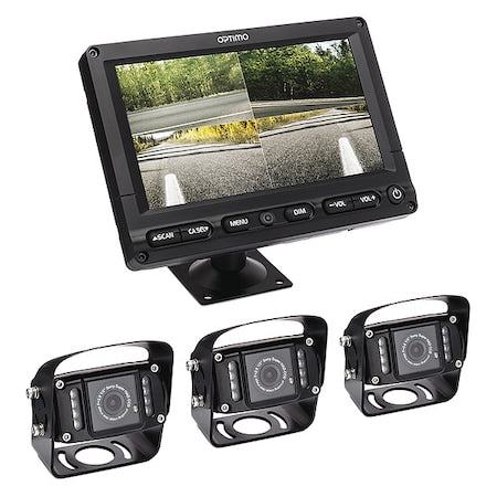 Optimo Electronics SYS-7433ED Camera System, 7 in Monitor Size