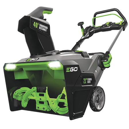 EGO SNT2114 Cordless Walk-Behind Snow Blower Kit, 21 in Clearing Path, 8 1/2 in Auger Diameter
