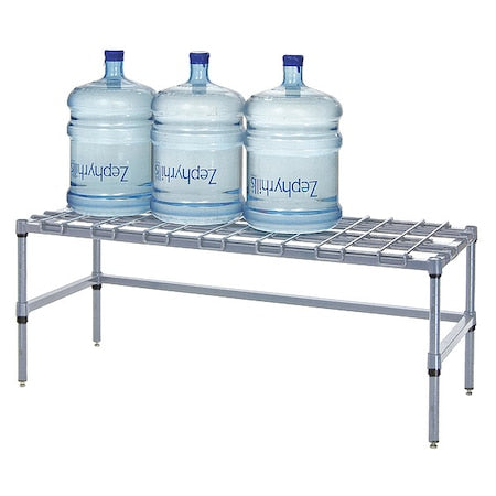 Quantum Storage Systems 243614DGY Modular Dunnage Unit, 36 in Overall Depth