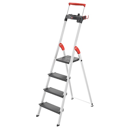 Hailo 8050-427 285 cm Stepladder, 330 lb Capacity