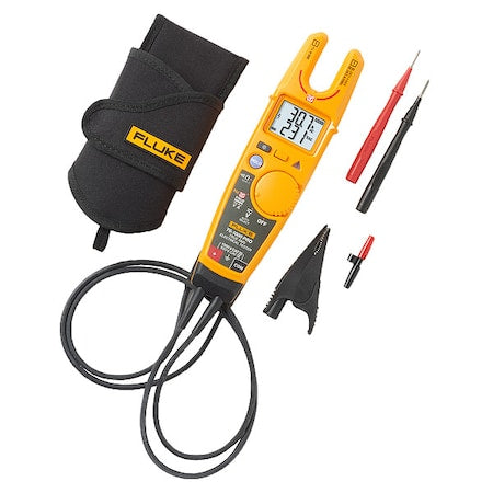 Fluke T6-1000 PRO Digital Clamp Meter, Simultaneous Voltage and Current Display, CAT III 1000V/CAT IV 600V, 200 Max AC