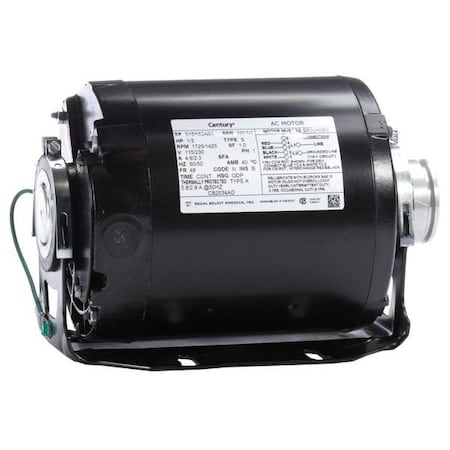 Century CB2034AD Carbonator Pump Motor, Cradle Base