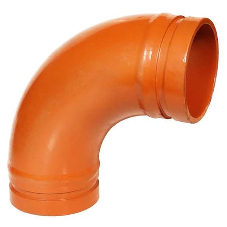 Gruvlok 0390014686 DuctileIron, 90LongRadiusElbow, 10