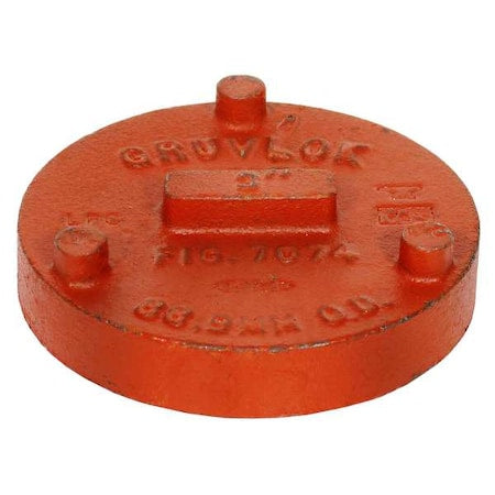 Gruvlok 0390030542 Cap, Ductile Iron, Grooved 14 in