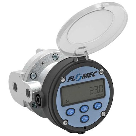 Flomec OM015A001-822R5G Electronic Flowmeter, 1/2