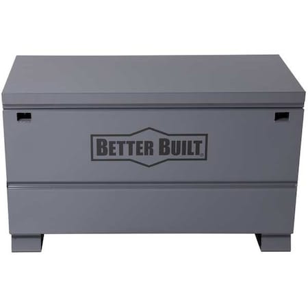 Better Built 2048-BB Chest-Style Jobsite Box, Gray, 48 in W x 24 in D x 28 in H