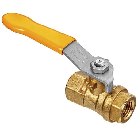 USA Industrials ZUSA-VLV-200 Manual 2-Way Ball Valve, BSPT, Brass
