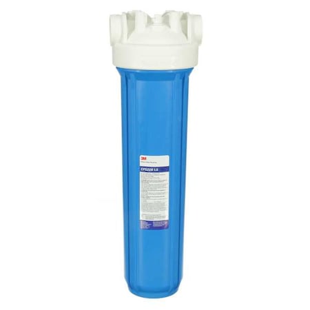 3M Aqua-Pure CFS22B FilterHousing, 241/2 in H, 71/4 in Dia, Blue