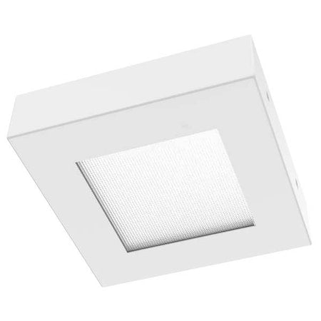 Luminaire LED SMQQ11H14CRSPMIN1025W40KMVOLTALS5ESWHT Square Surface Mount LED Fixture