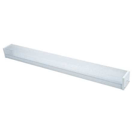 Luminaire LED LVP524 4FT MIN10 50W 35K MVOLT CLP WHT Vandal Resistant Fixture, 3500K, 50W, LED