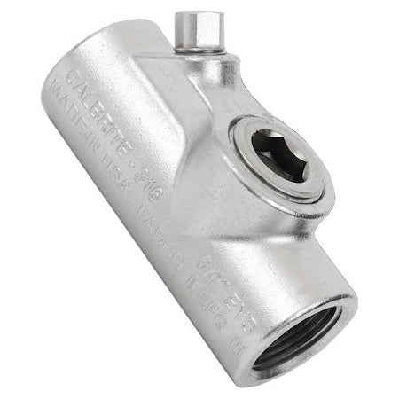 Calbrite S61000EYS0 Sealing Fitting, SS, Trade Size 1 in