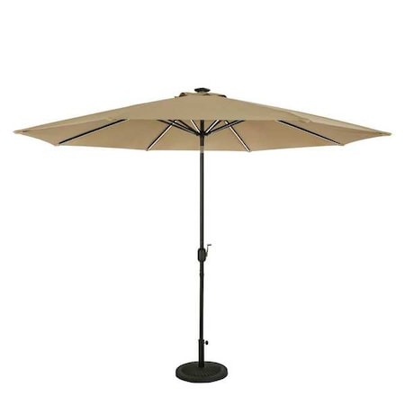 Island Umbrella NU6855 Octagon Umbrella W/ Led Strip Lights