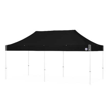 E-Z UP EC3STL20KFWHTBK Eclipse Steel Shelter, 10x20 Ft., White Fr
