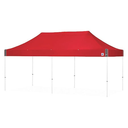 E-Z UP EC3STL20KFWHTPN Eclipse Steel Shelter, 10x20 Ft., White Fr
