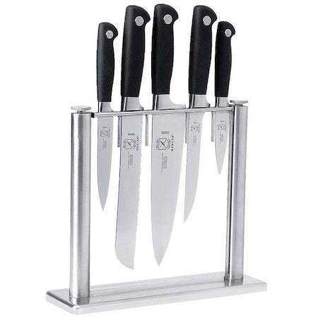 Mercer Cutlery M20000 Forged Glass Block Set, 6 Pc Set