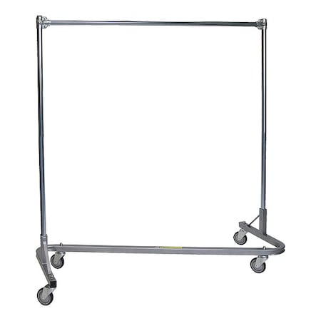 R&B Wire Products 735 Heavy Duty Rolling Steel Z-Rack, 60