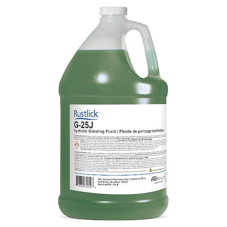Rustlick 75012 Grinding Fluid, G-25J, Synthetic, 1 gal, Jug, Dark Green