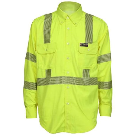 Summit Breeze SBS1027X5T Men's FR Long Sleeve Shirt, 8.9 cal/sq cm, 5X, Summit Breeze(R)