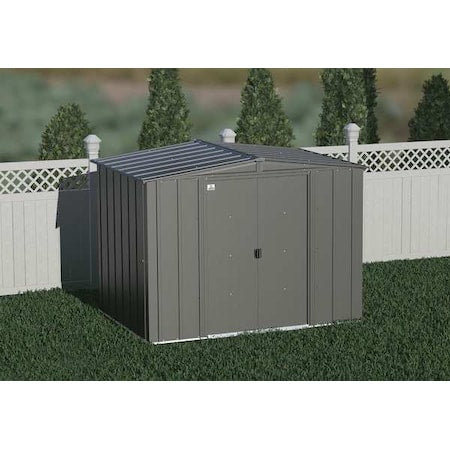 Arrow Storage Products CLG86CC Galvinized Steel Storage Shd, 8ftx6 ft, Chrcol