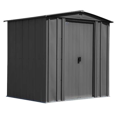 Arrow Storage Products CLG65CC Galvinized Steel Storage Shd, 6ftx5 ft, Chrcol