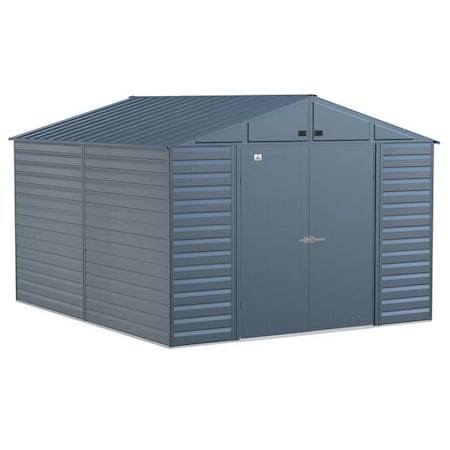 Arrow Storage Products SCG1012BG Select Galvinized Steel Shed, 10ftx12 ft, Blue