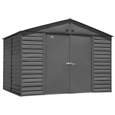 Arrow Storage Products SCG108CC Galvinized Steel Shed, 10 ft x 8 ft, Chrcol