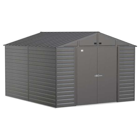 Arrow Storage Products SCG1012CC Galvinized Steel Shed, 10 ft x 12 ft Chrcol