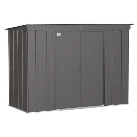 Arrow Storage Products CLP84CC Galvinized Steel Storage Shd, 8ftx4 ft, Chrcol