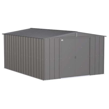 Arrow Storage Products CLG1014CC Galvinizd Steel Storge Shd, 10ftx14 ft, Chrcol