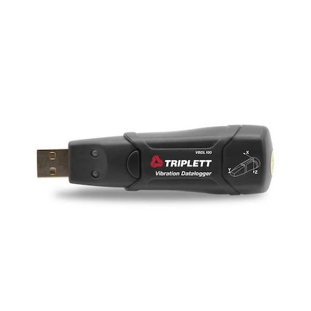 Triplett VBDL100 Vibration Datalogger, +/-0.5gAcc, LED
