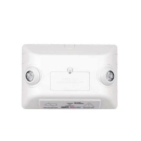 Dual-Lite EVHCR2 Remote Head, 18 V, LED, Thrmplst, White