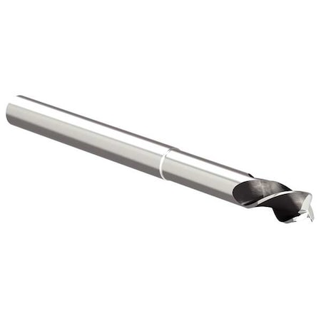 Widia 3AF9E2502ARGT UNCOATED Corner Radius End Mill, 1 in, Carbide