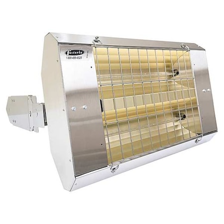 Fostoria G-30-222-THSS Infrared Quartz Electric Heater, 1 Phase, Stainless Steel, 277V AC