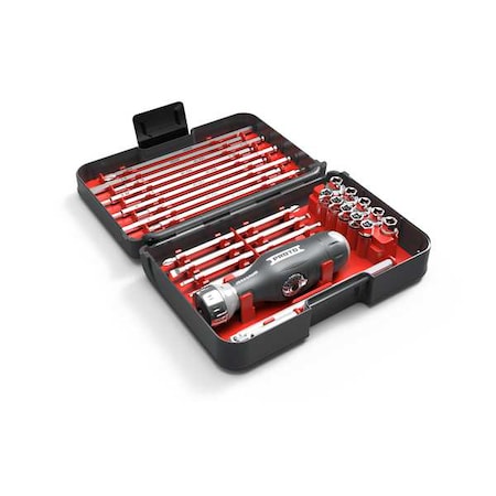 Proto J61231 9 1/2 in, Drive Size: 1/4 in, Num. of pieces:30