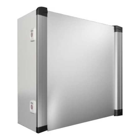 Rittal 6320650 Control Cabinet, Steel, 23.6 in H
